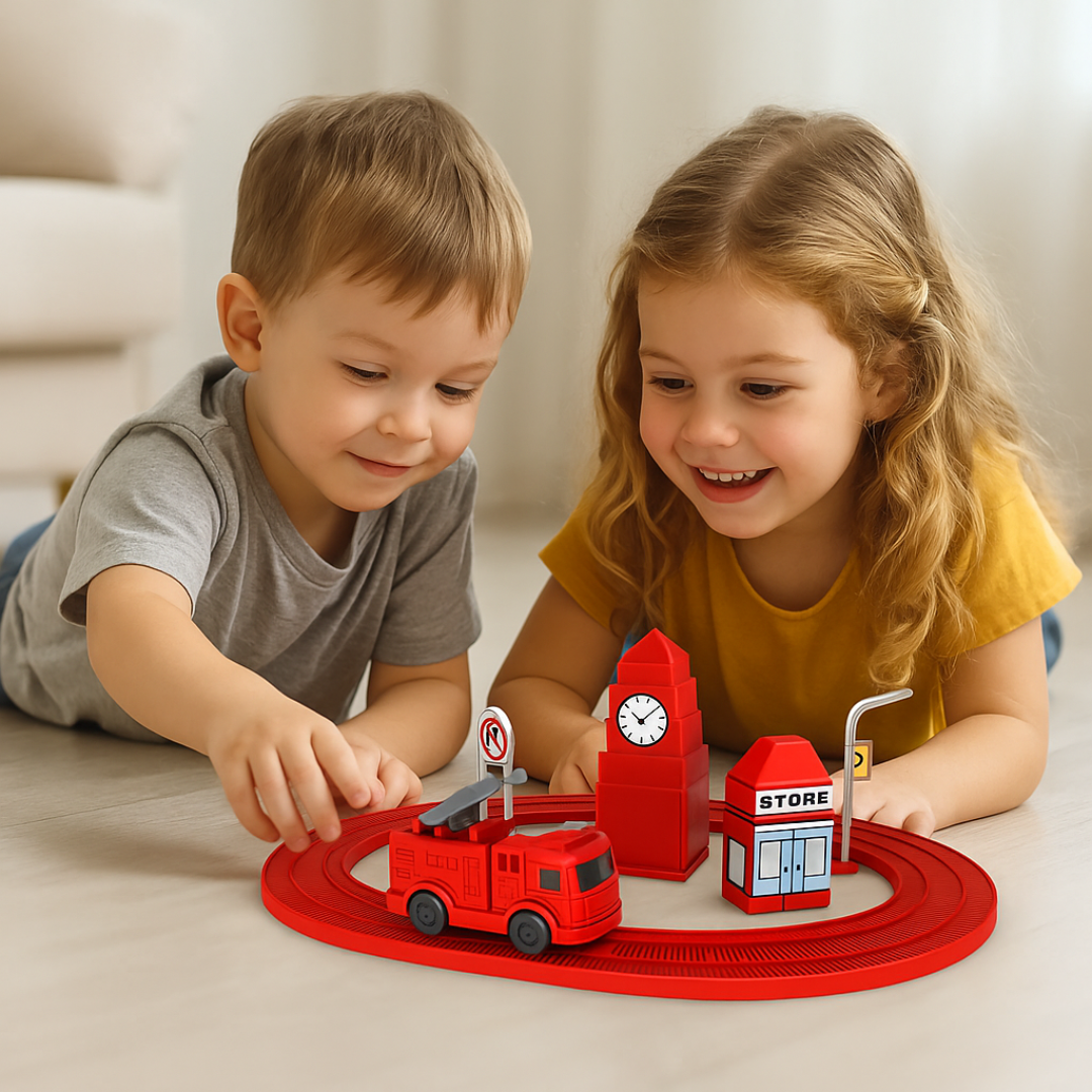 Mini Pista Carrinho Bombeiro Dmbrasil
