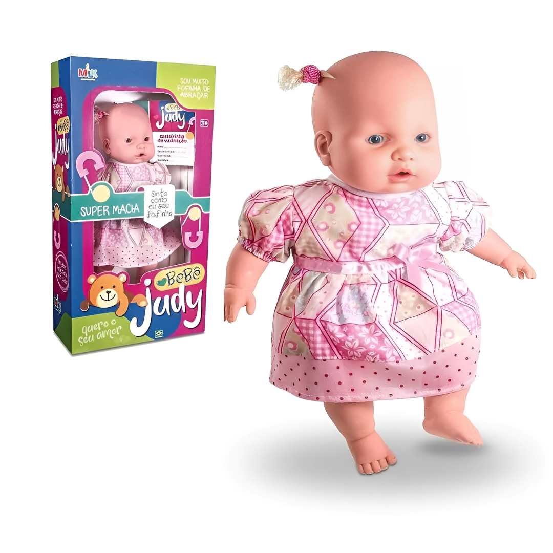 Boneca Bebe Judy Milk