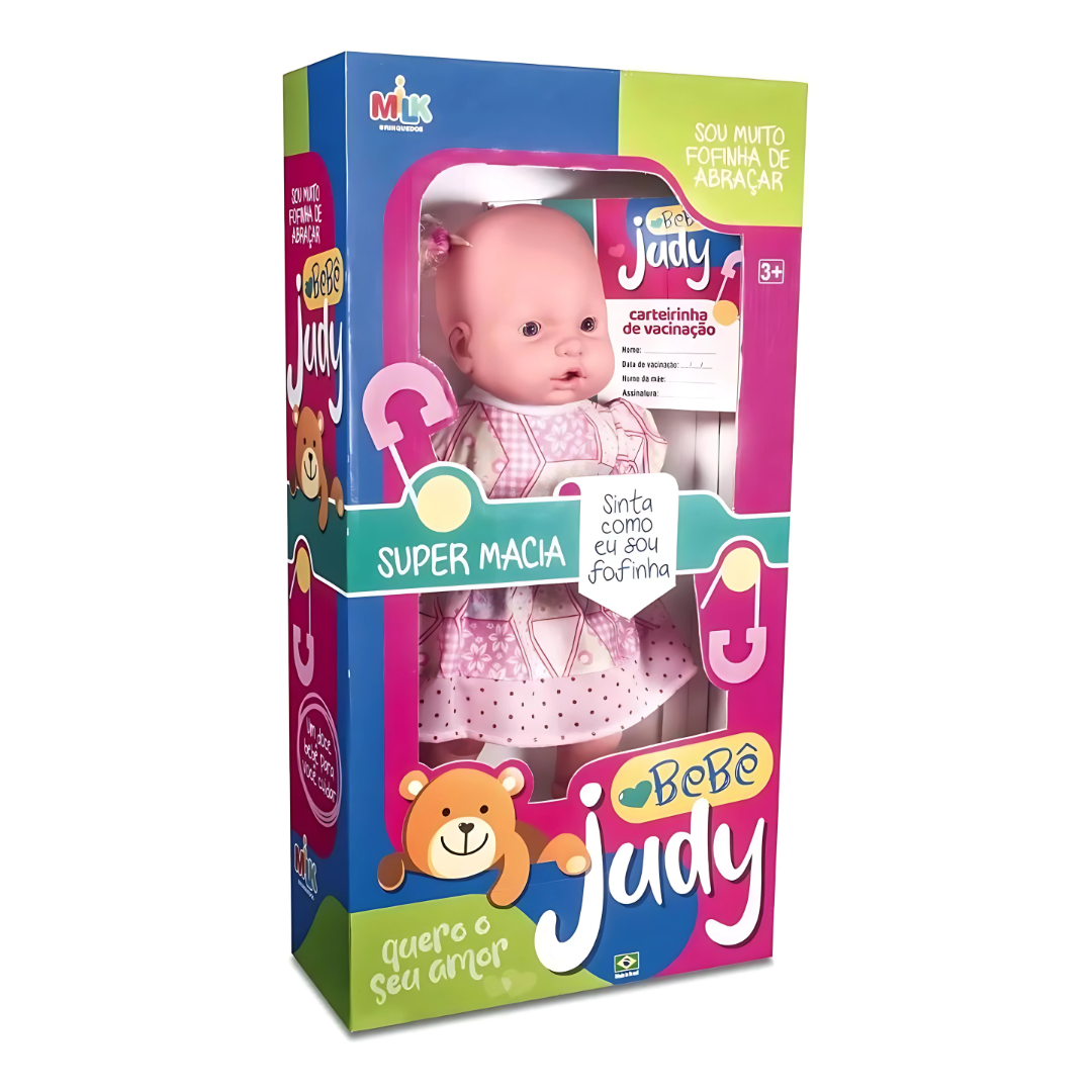 Boneca Bebe Judy Milk