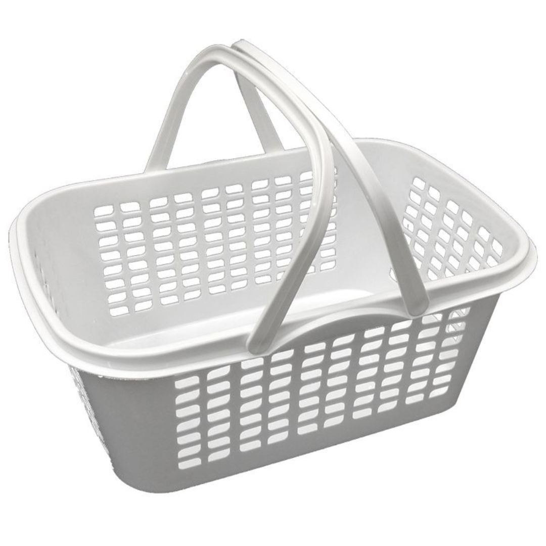 Cesto Grande Branco C/Alca Nitron