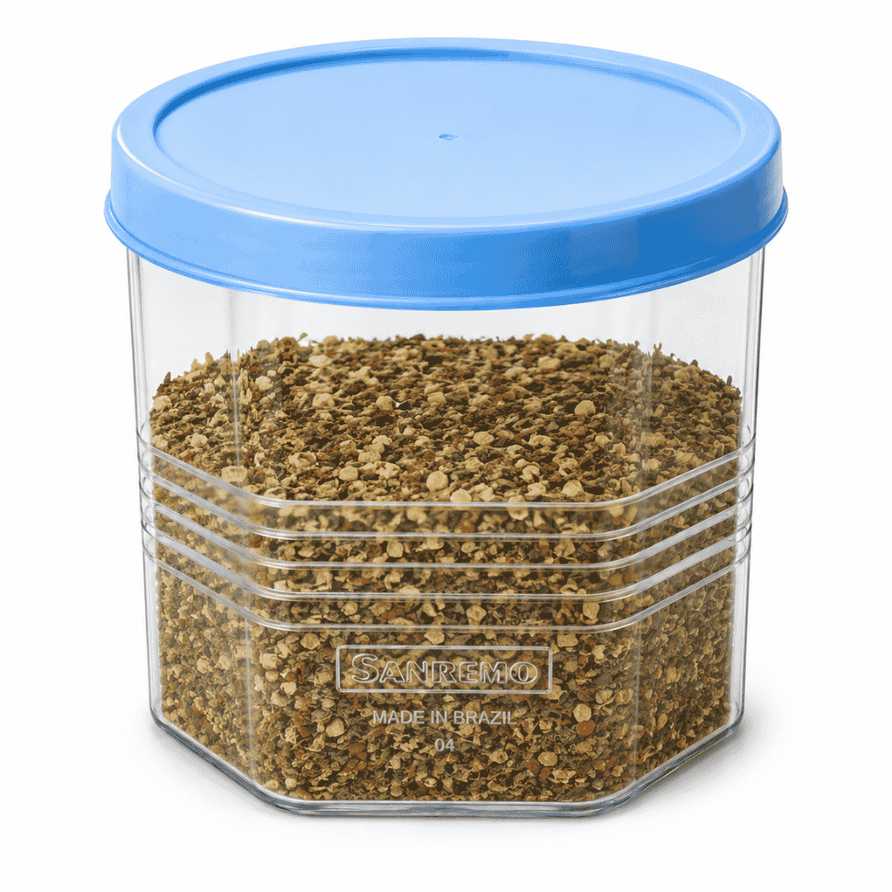 Pote C/Rosca Sextavado 360ml Ercaplast