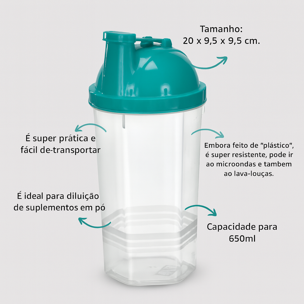 Shakeira 650Ml Ercaplast