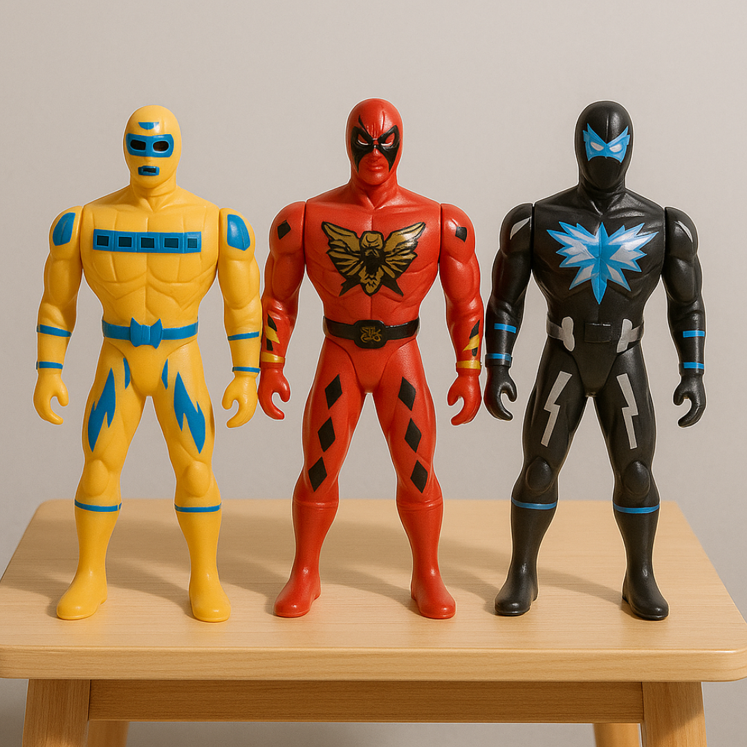 Boneco Heroi 3Pcs Arktoys