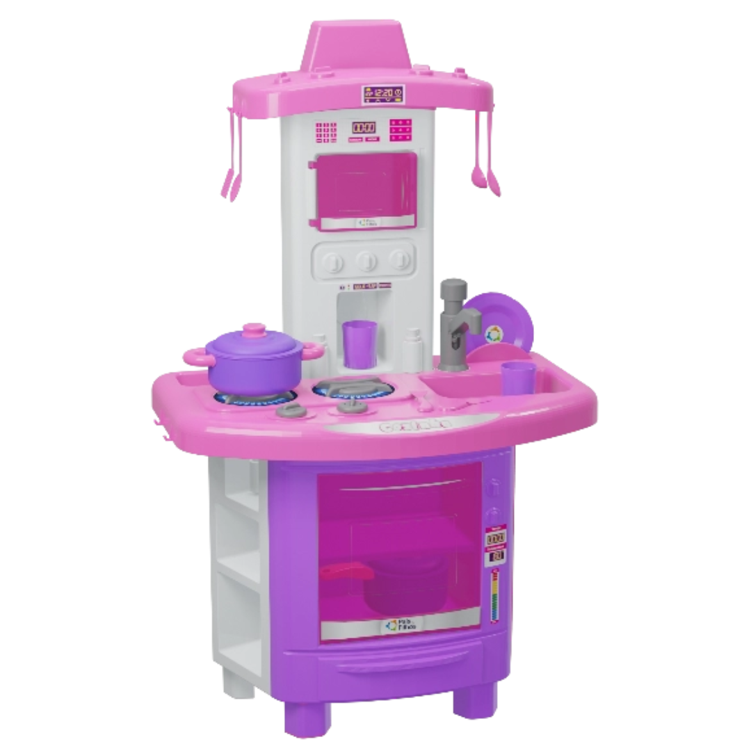 Cozinha Faz De Conta Rosa Gala