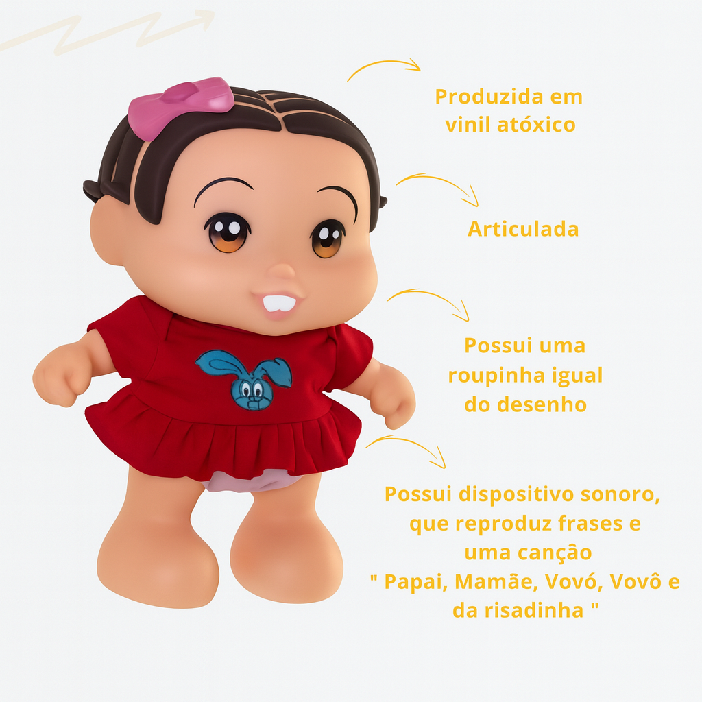 Boneca Mônica Adijomar