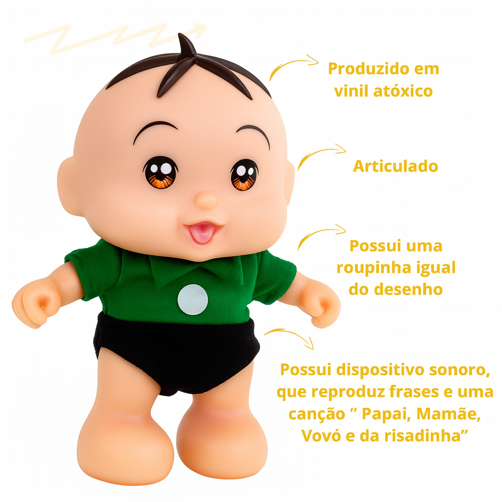 Boneco Cebolinha Adijomar