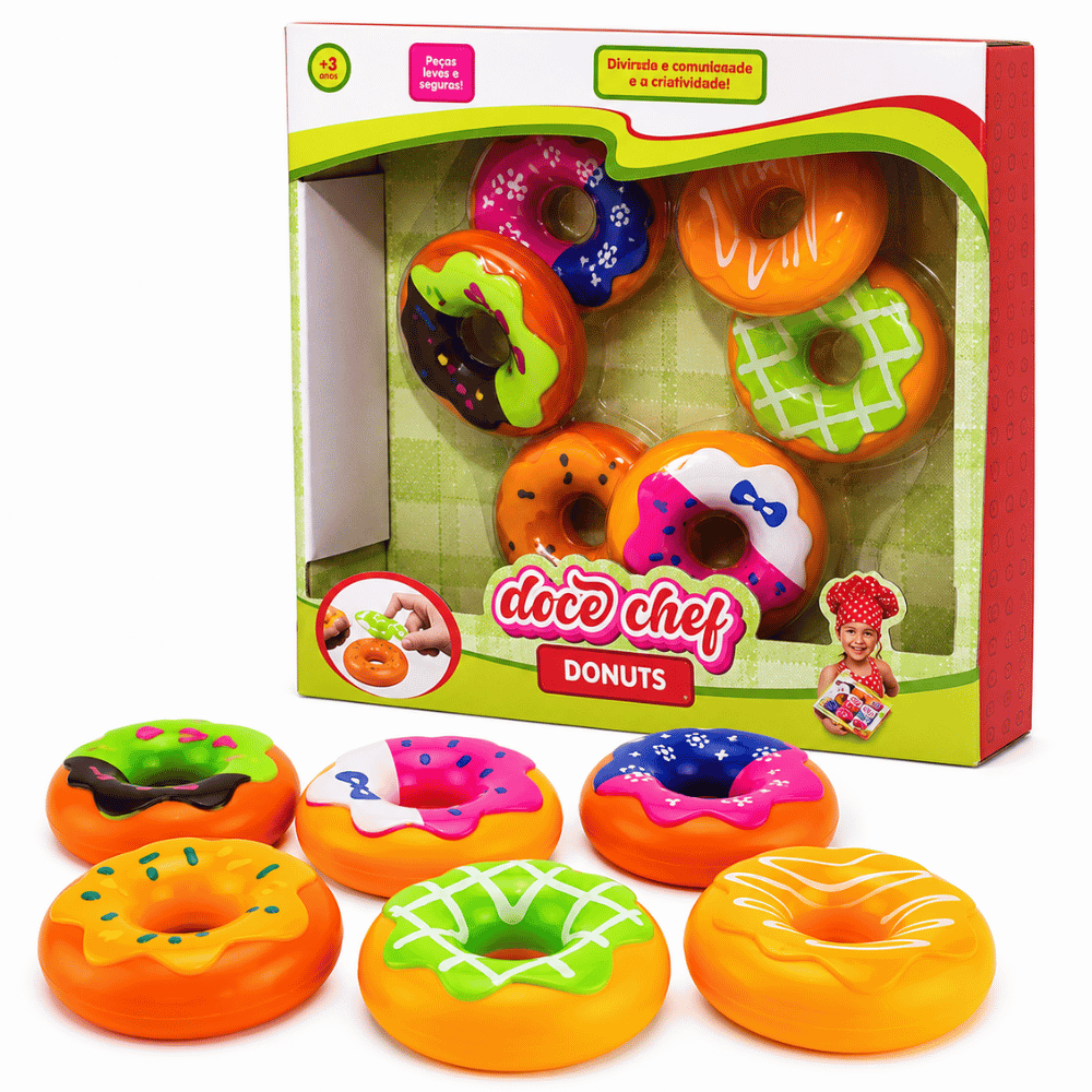 Kit Comidinha Donuts Etilux