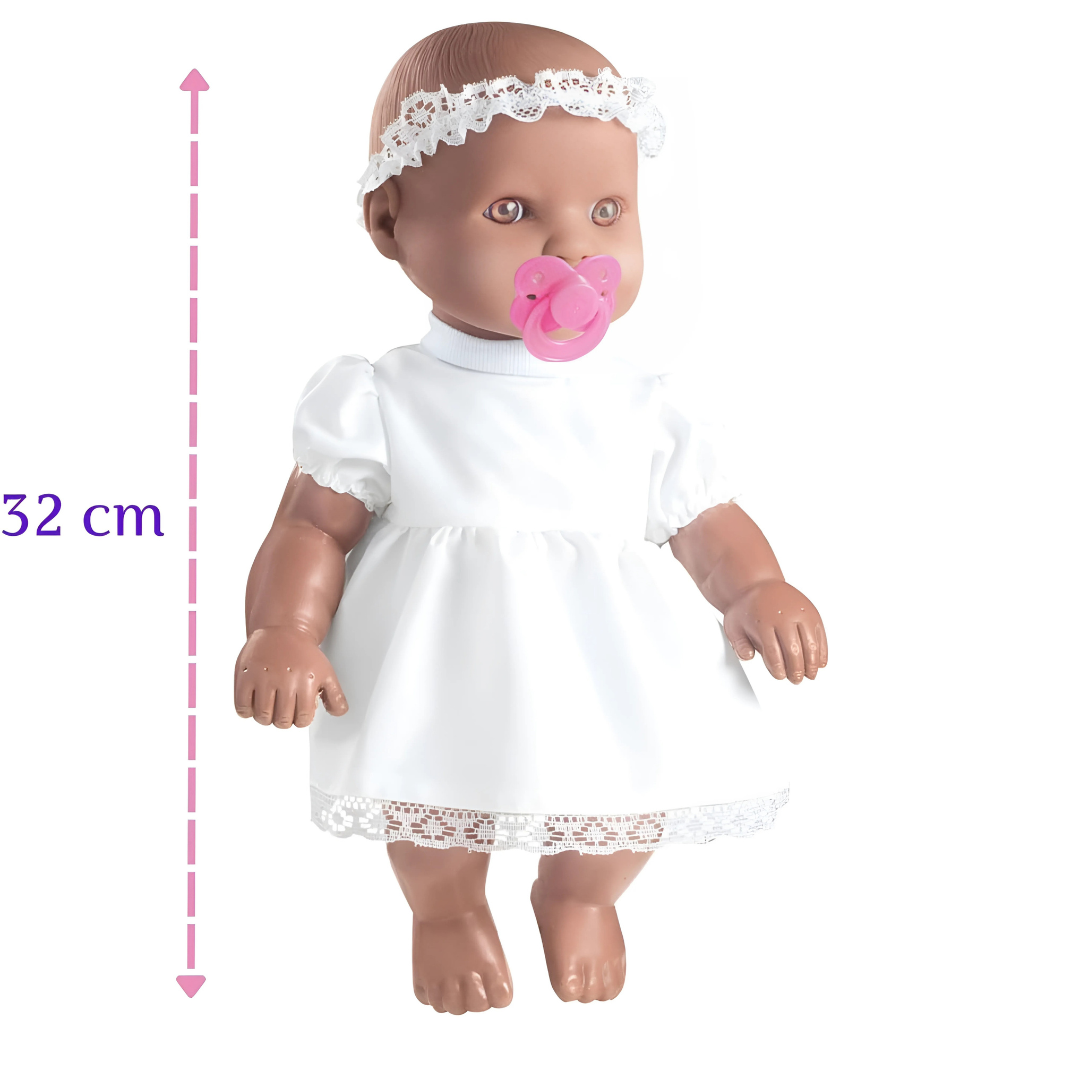 Boneca Little Baby Primeira Oração Negra