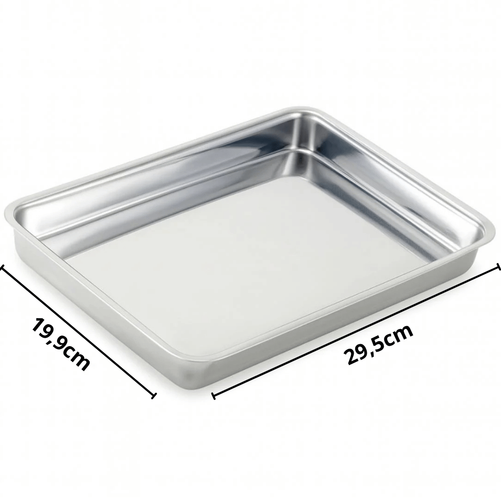 Assadeira Retangular Alta 2,4L N01 Fornerie Marcolar