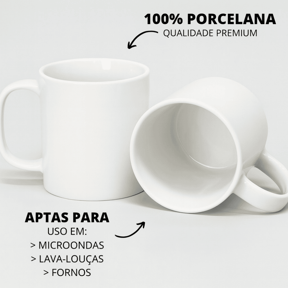 Caneca 200ml Branca Ki Canecas