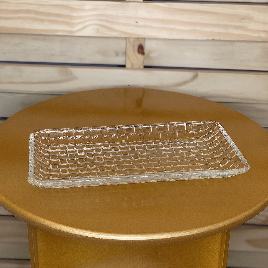 Travessa De Cristal Tress 25 Cm