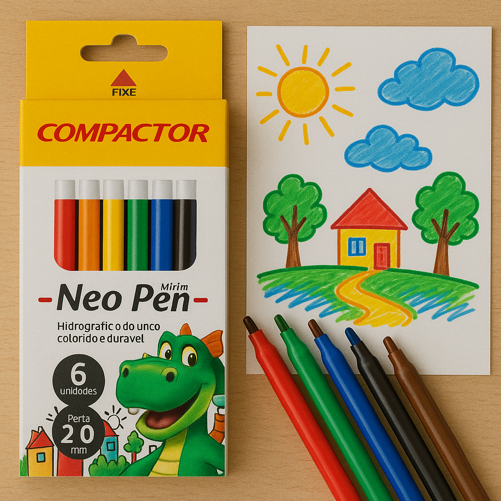 Caneta Neo Pen Mirim Compactor