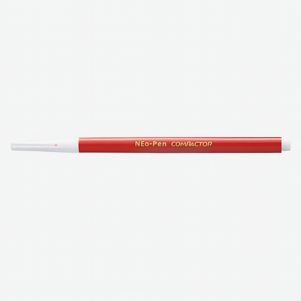 Caneta Neo Pen Gigante Vermelha Compactor