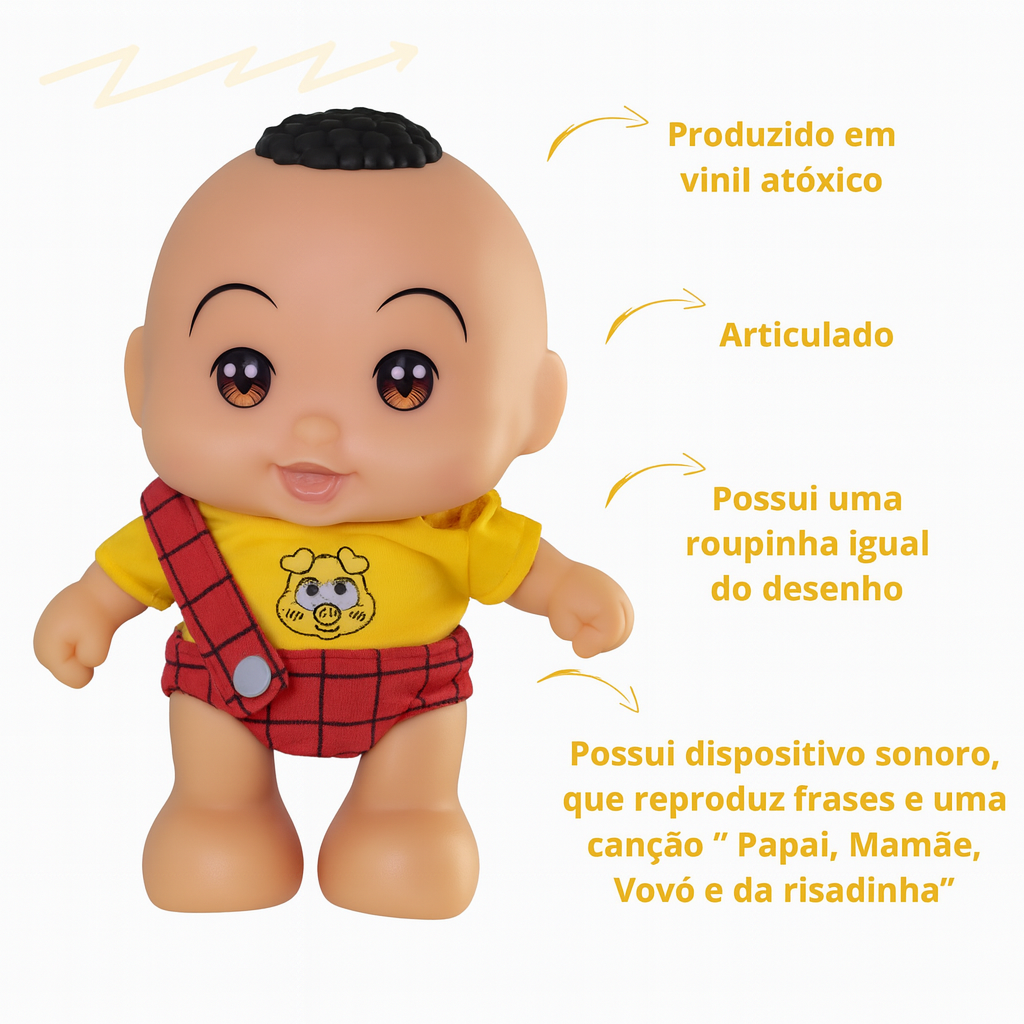 Boneco Cascão Adijomar
