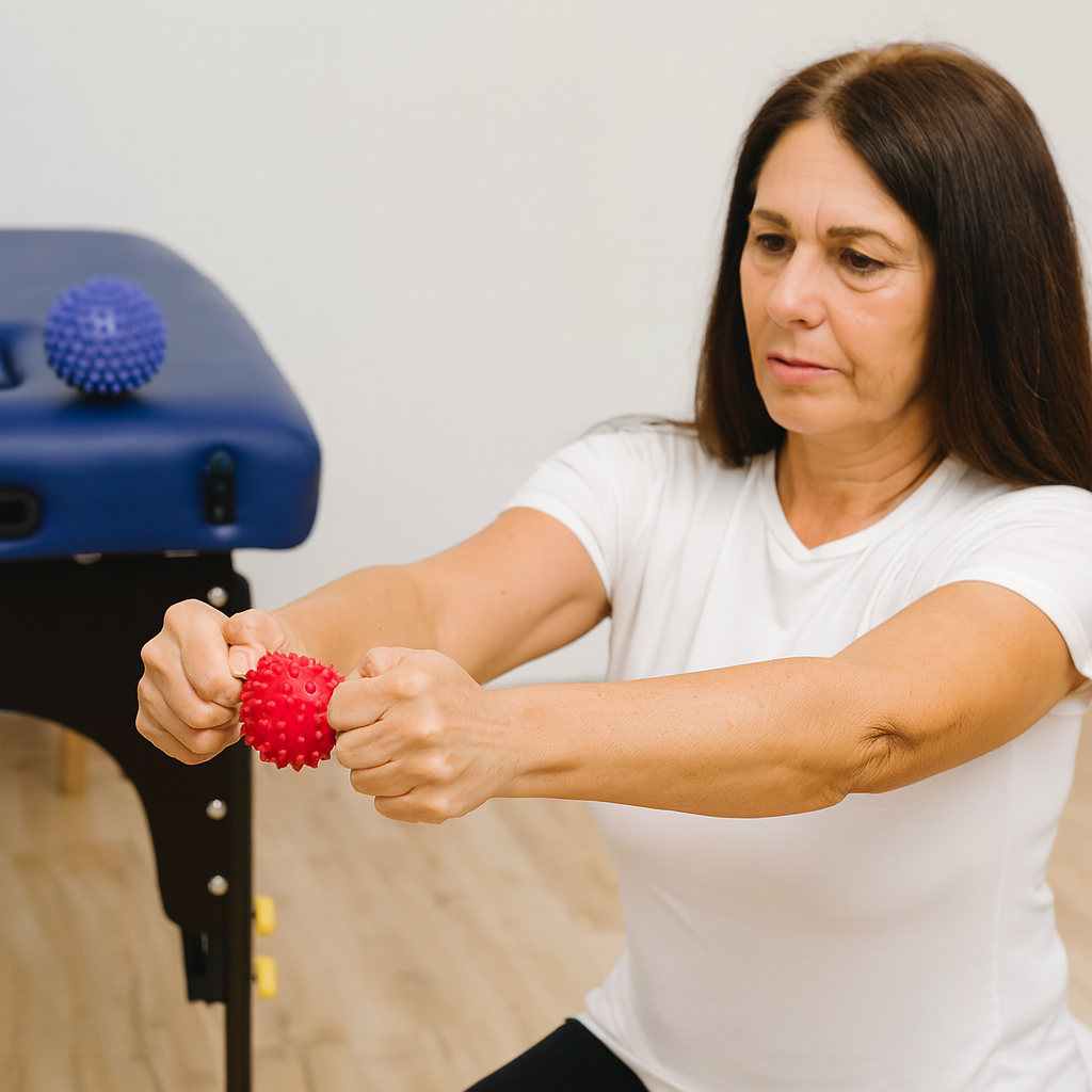 Bola Cravo Pequena Para Fisioterapia Lider
