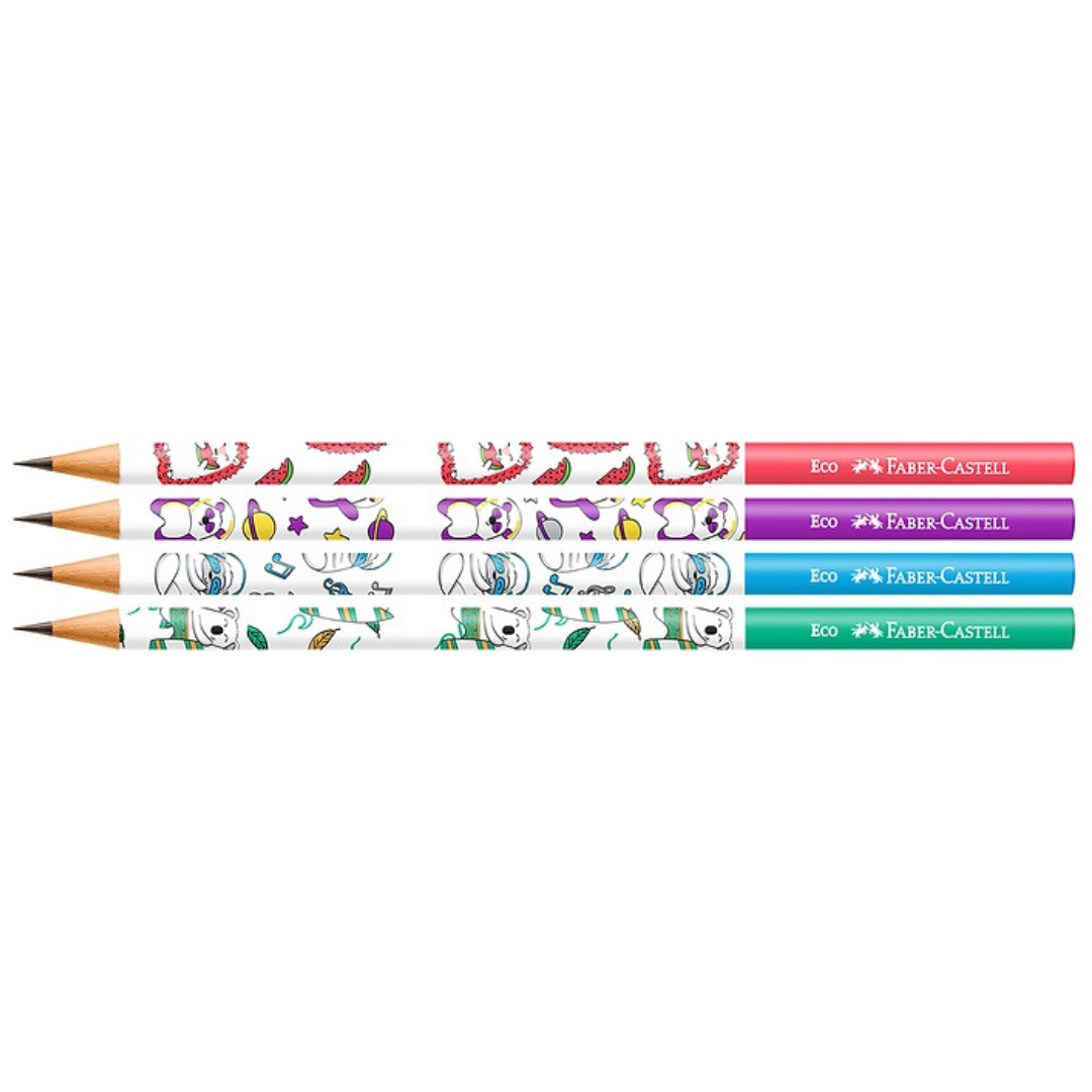 Ecolapis Grafite Mamiferos Faber Castell