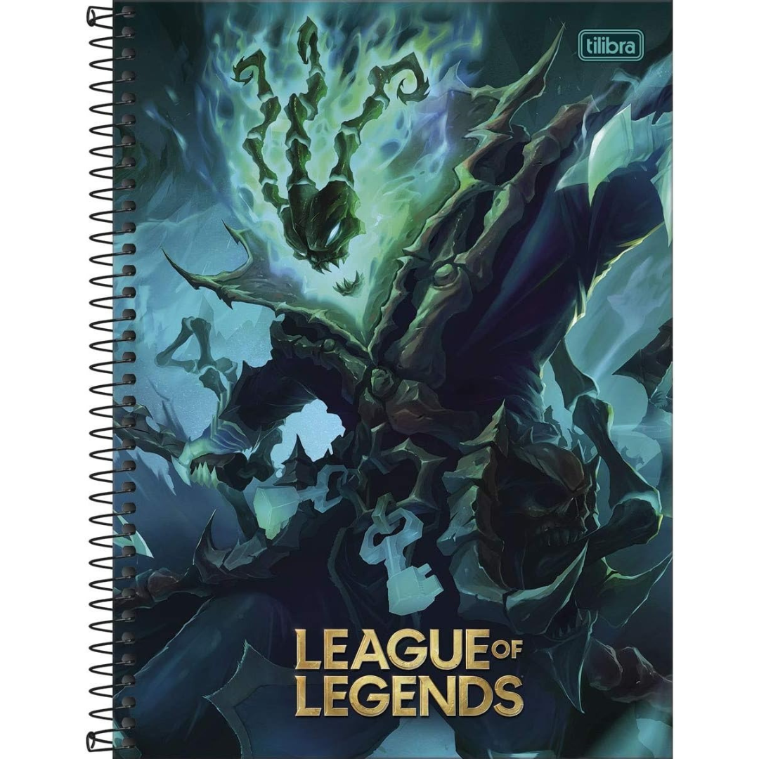 Caderno Cd Univ League Of 16M Tilibra
