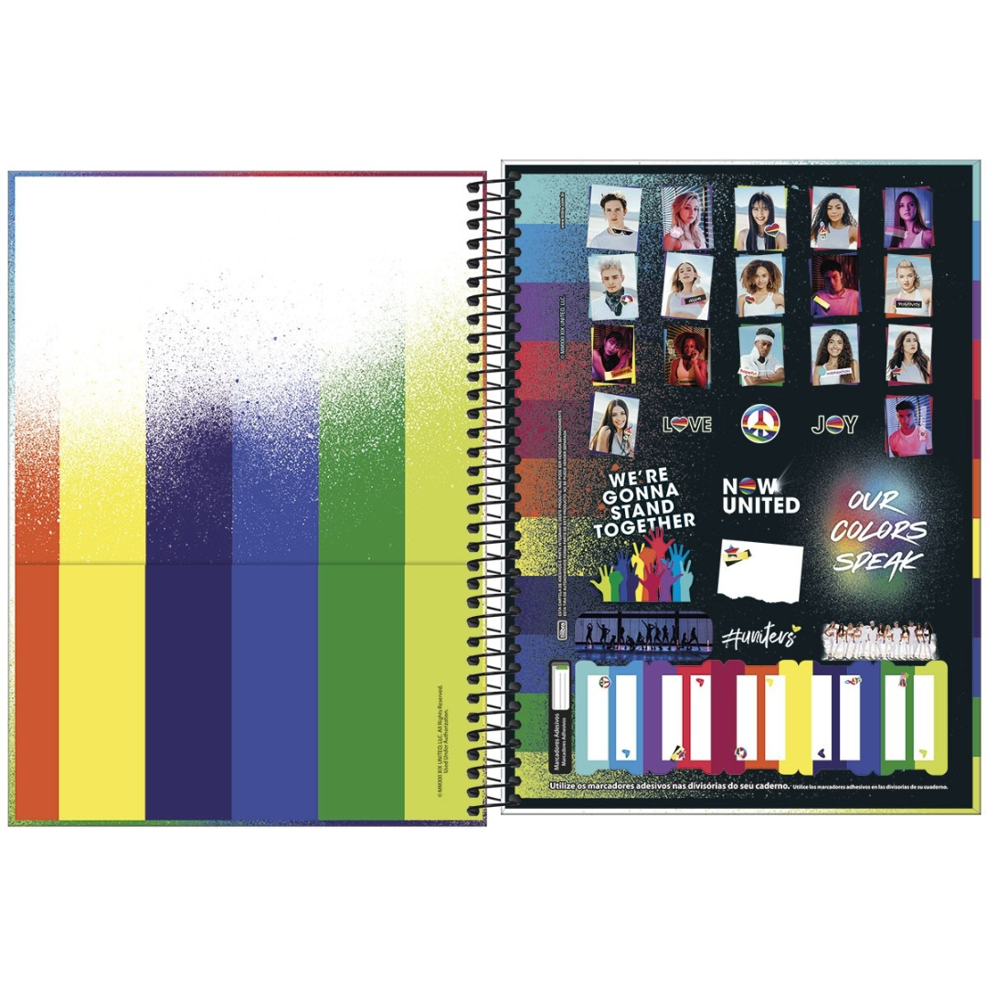 Caderno Cd Univ Now Unite 10M 160Fls Tilibra