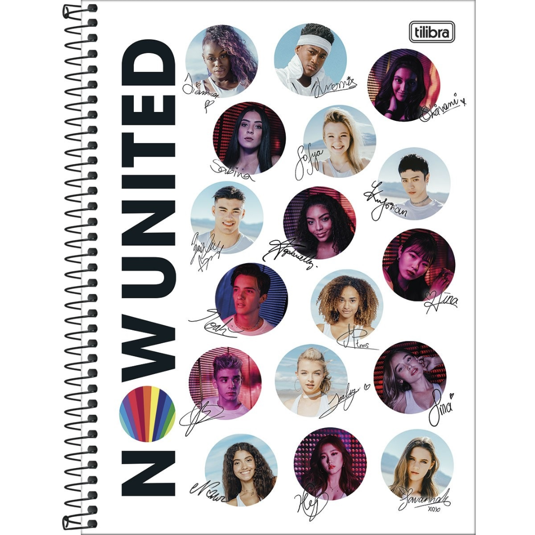 Caderno Cd Univ Now Unite 16M 256Fls Tilibra