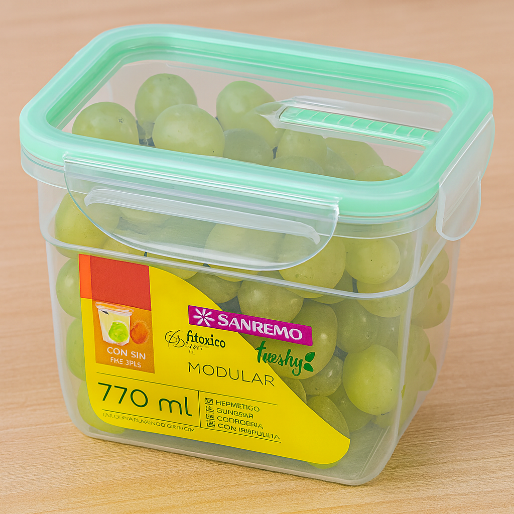 Pote C/Trava Plast 770Ml Sanremo