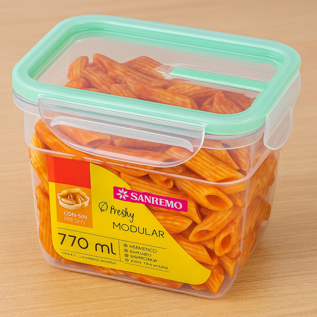 Pote C/Trava Plast 770Ml Sanremo