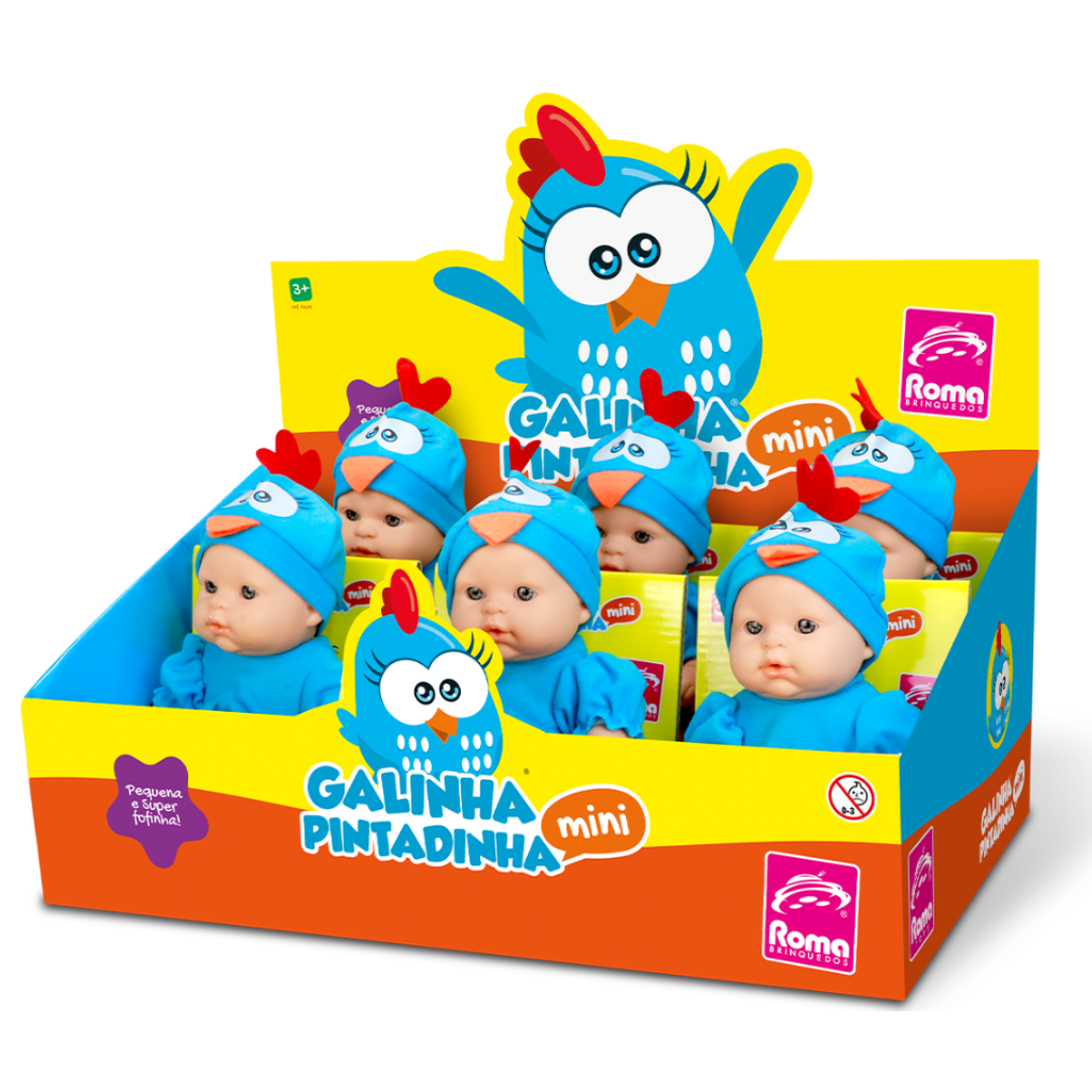 Galinha Pintadinha Mini Baby Roma 5608
