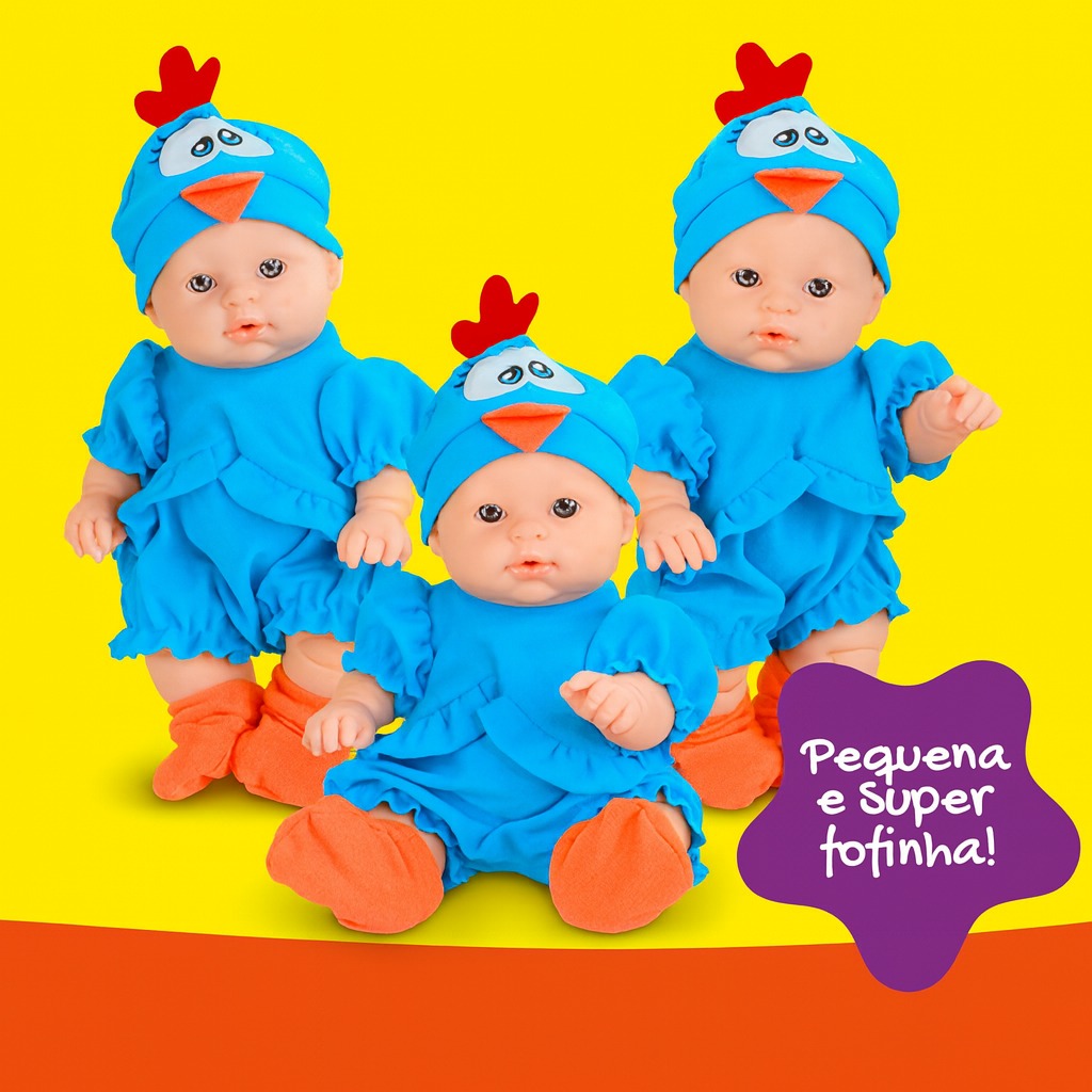 Galinha Pintadinha Mini Baby Roma 5608