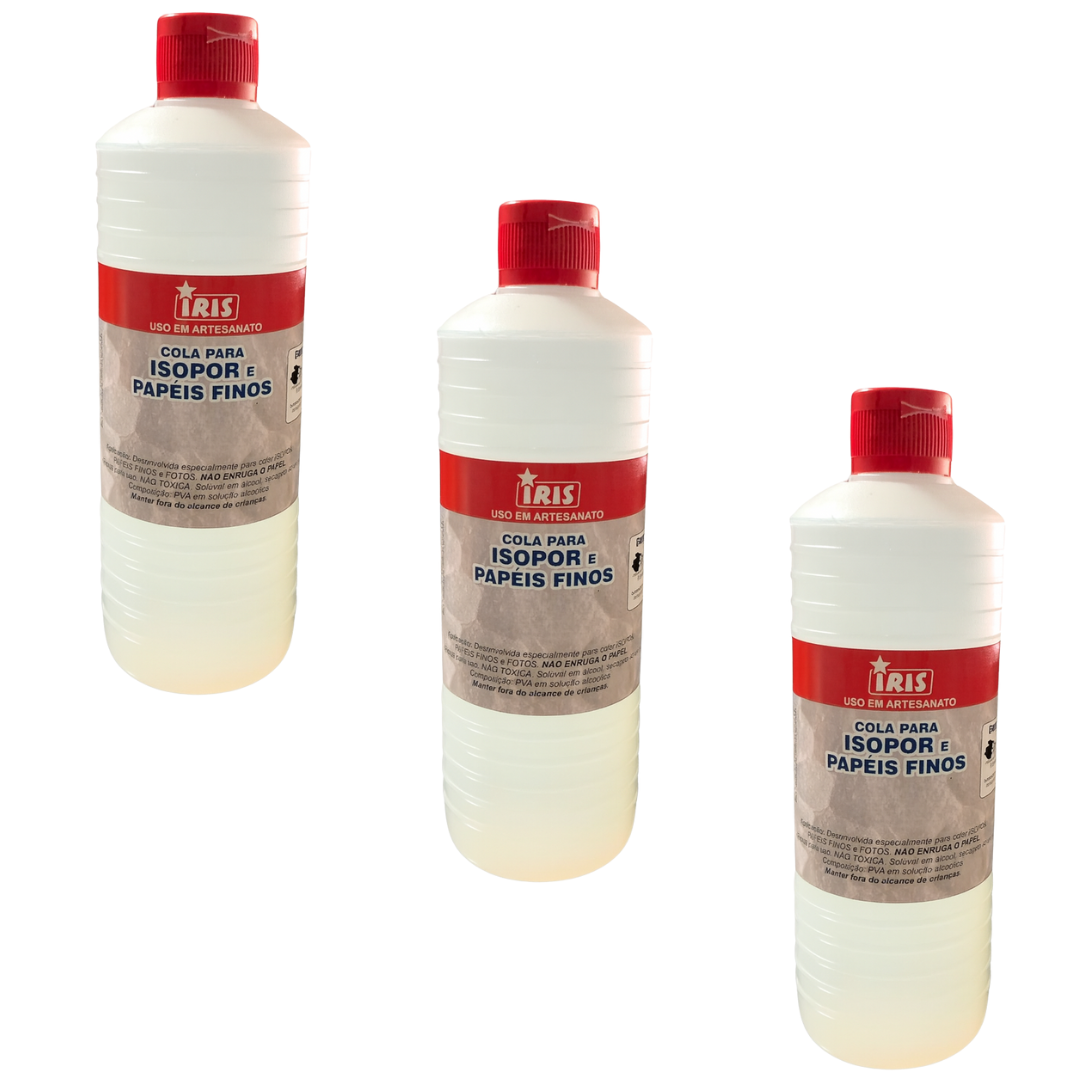 Cola Isopor 250G Arte Íris