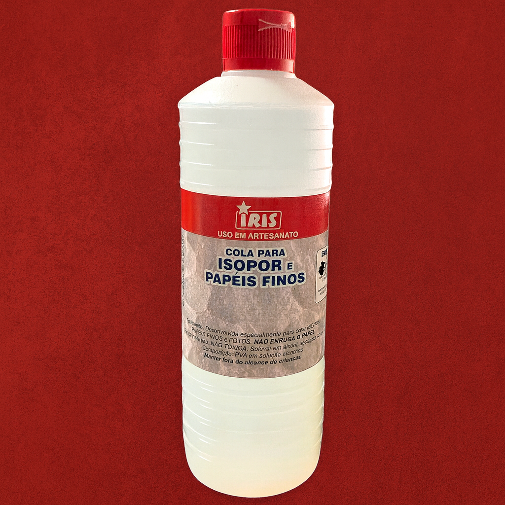 Cola Isopor 500G Arte Íris