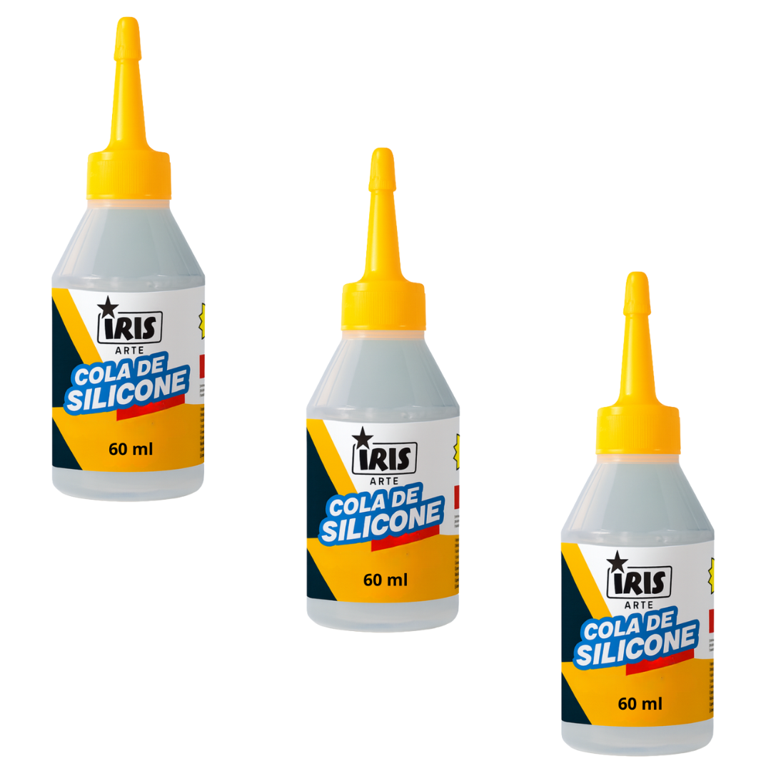 Cola Silicone Líquida 60Ml Arte Íris