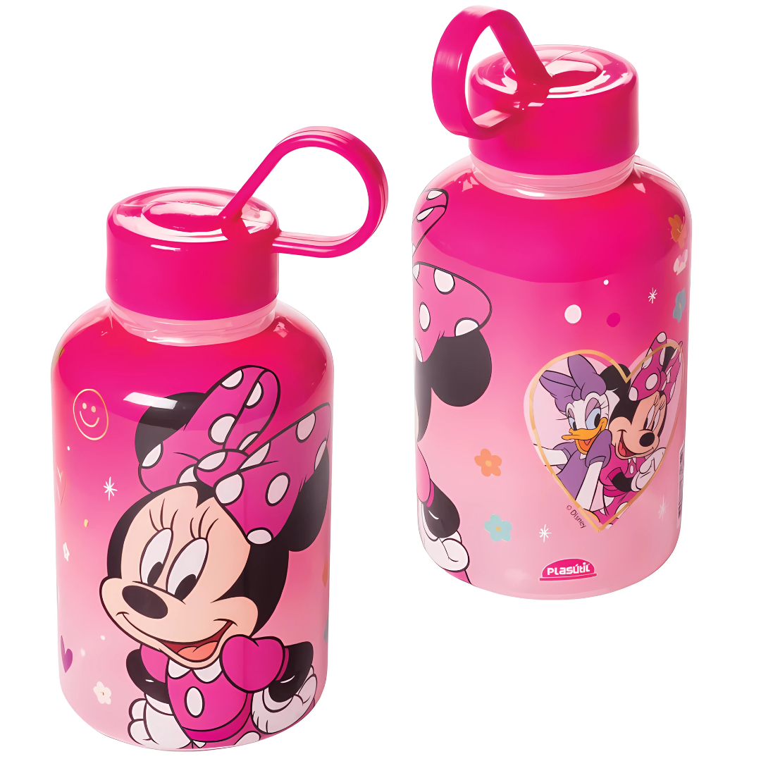 Garrafa Cilindrica Minnie 280Ml Plasutil