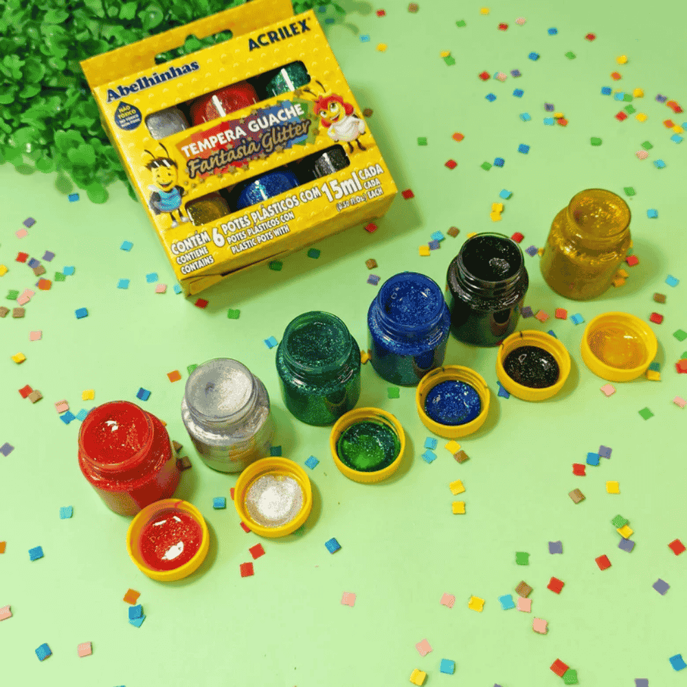 Guache Fantasia Glitter Acrilex
