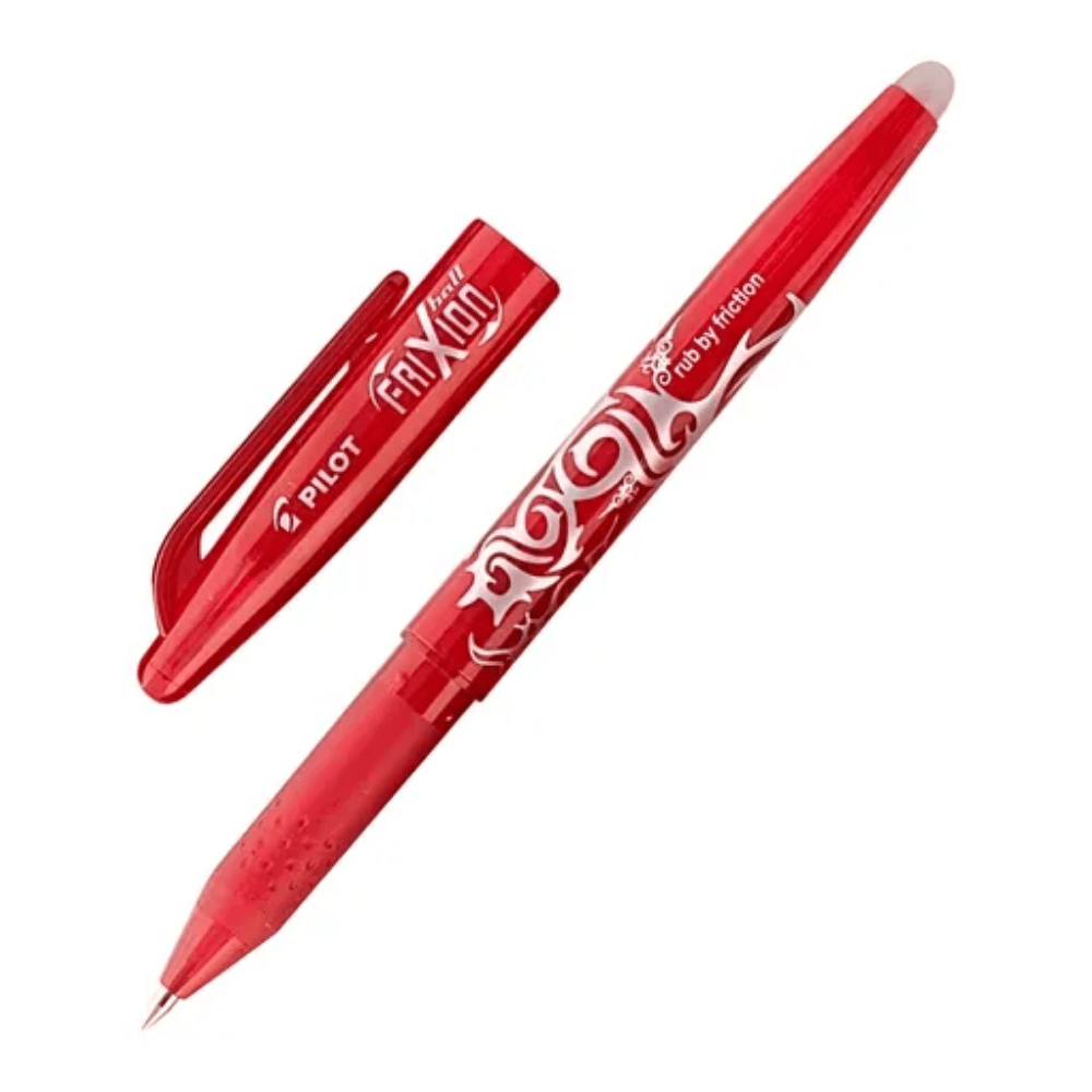 Caneta Esferográfica Frixion Ball Vermelha Pilot