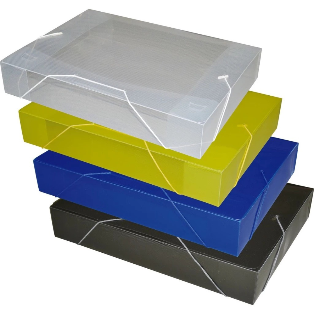 Pasta A Elastico Oficio 55Mm Fume Acp