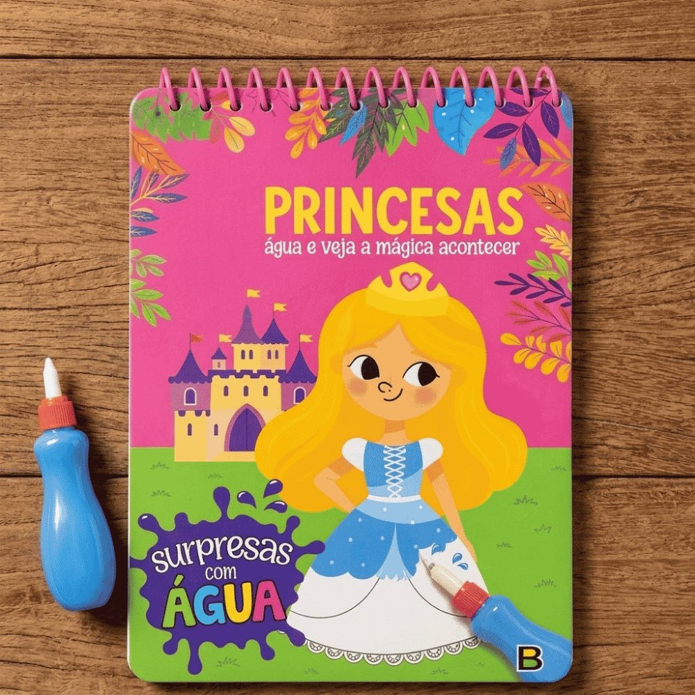Surpresa com Água Princesas TodoLivro