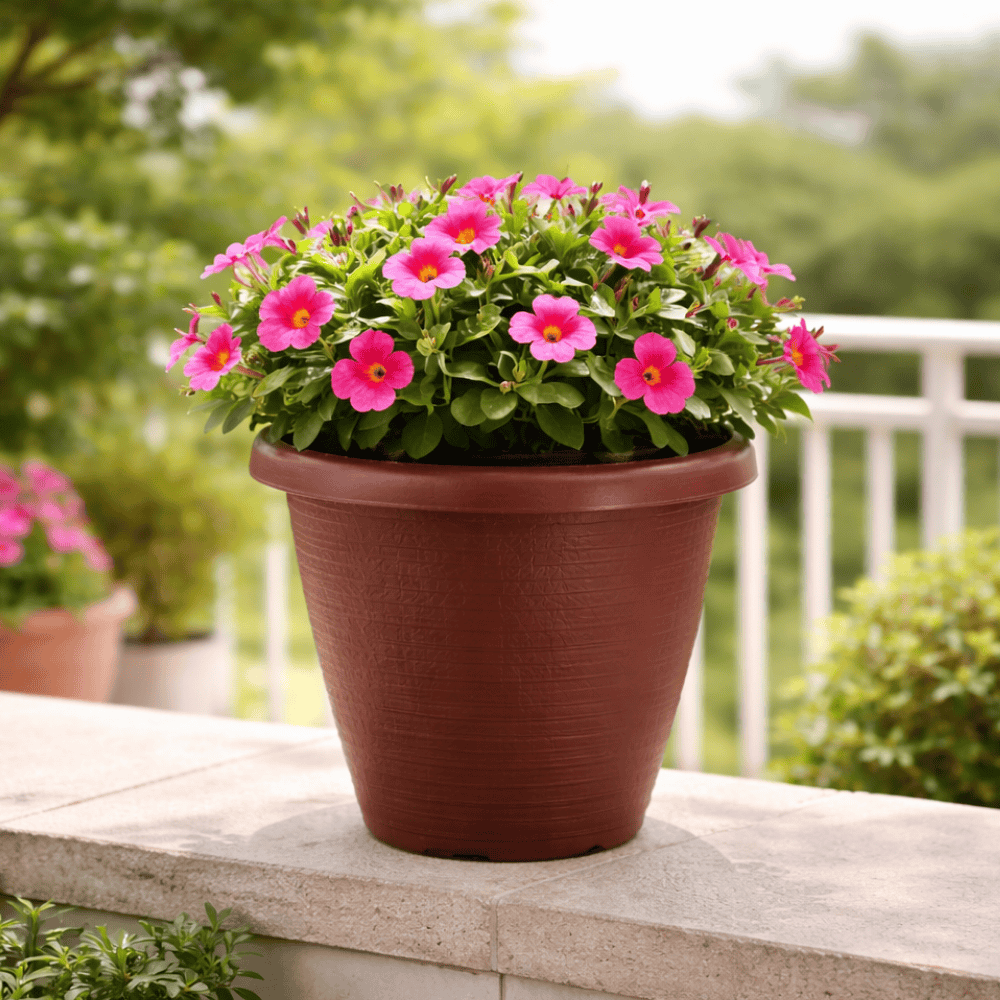 Vaso Red Rattan N20 3L Color Pratic