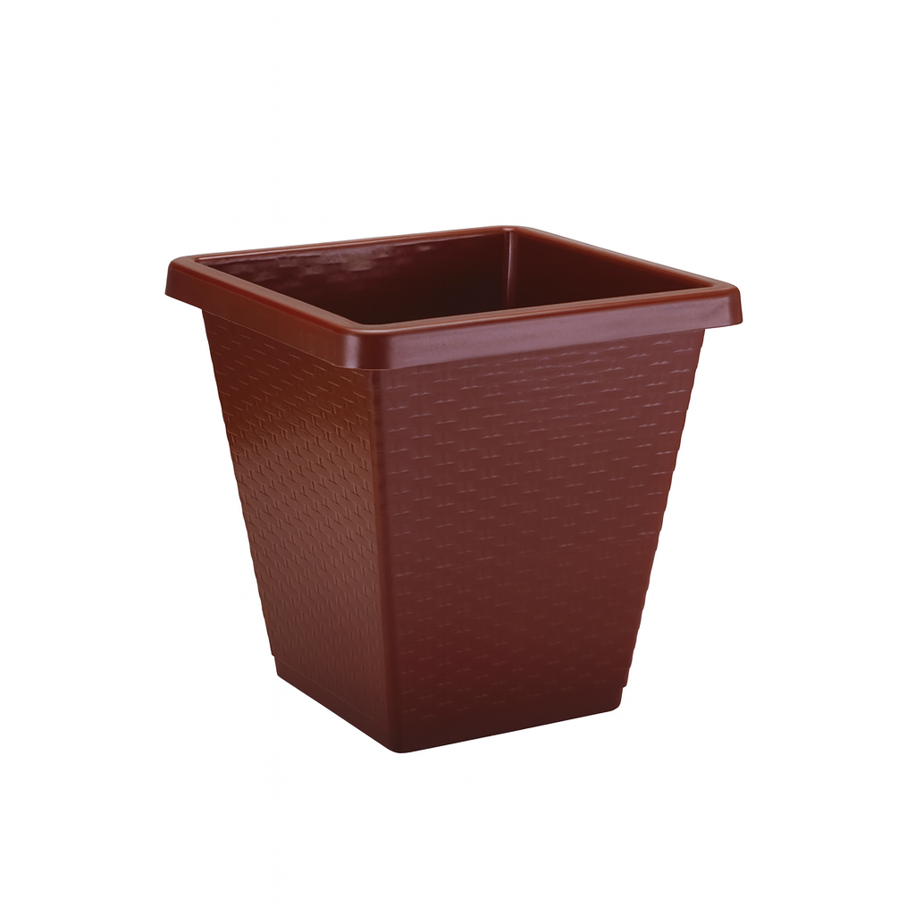 Vaso Quadrado Rattan Nº20 Color Pratic