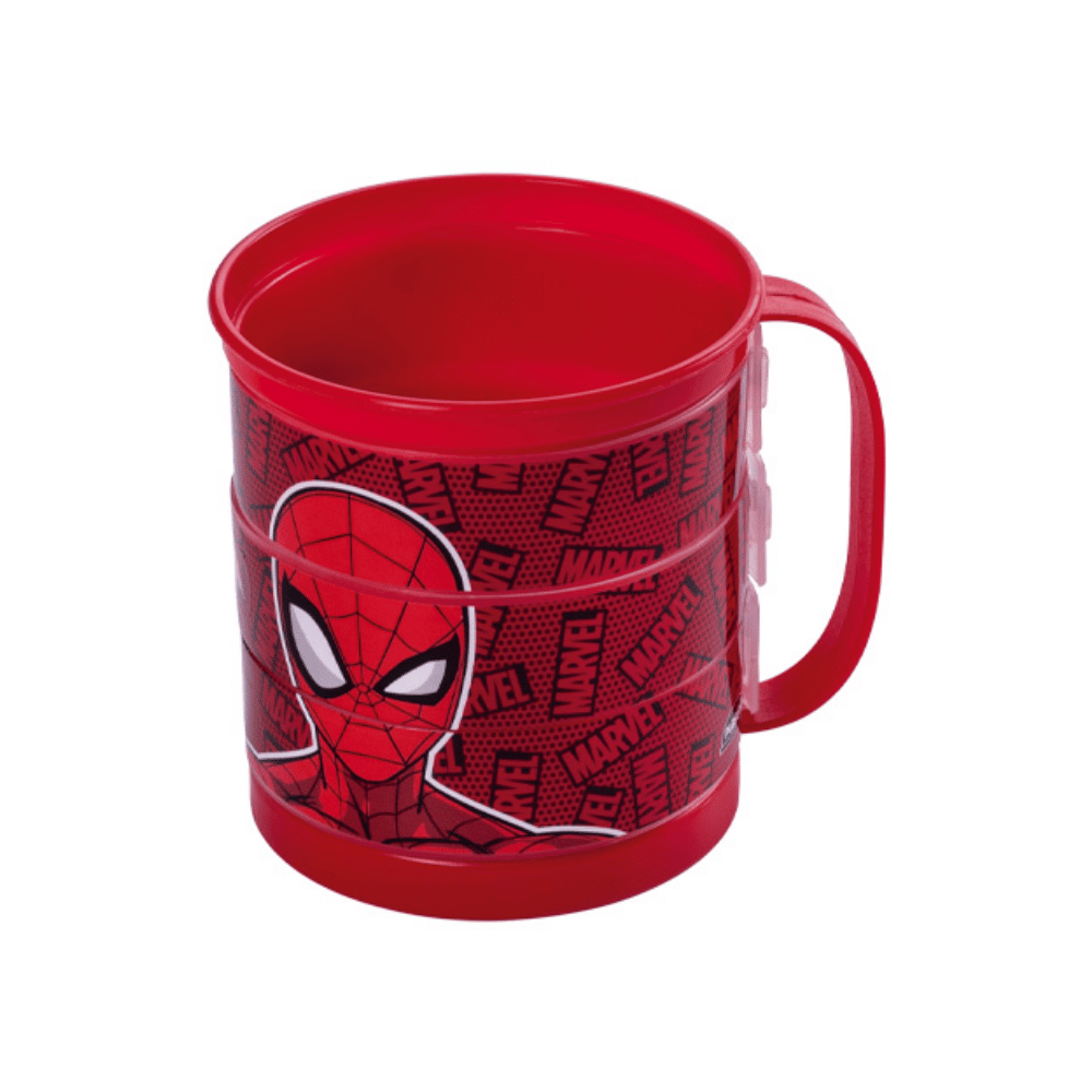 Caneca Divertida Homem Aranha 360ml Plasutil