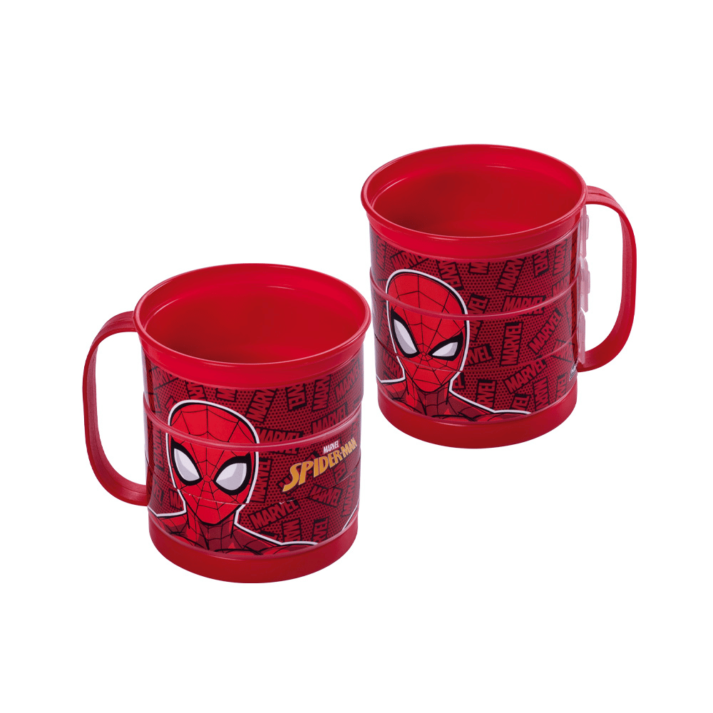 Caneca Divertida Homem Aranha 360ml Plasutil