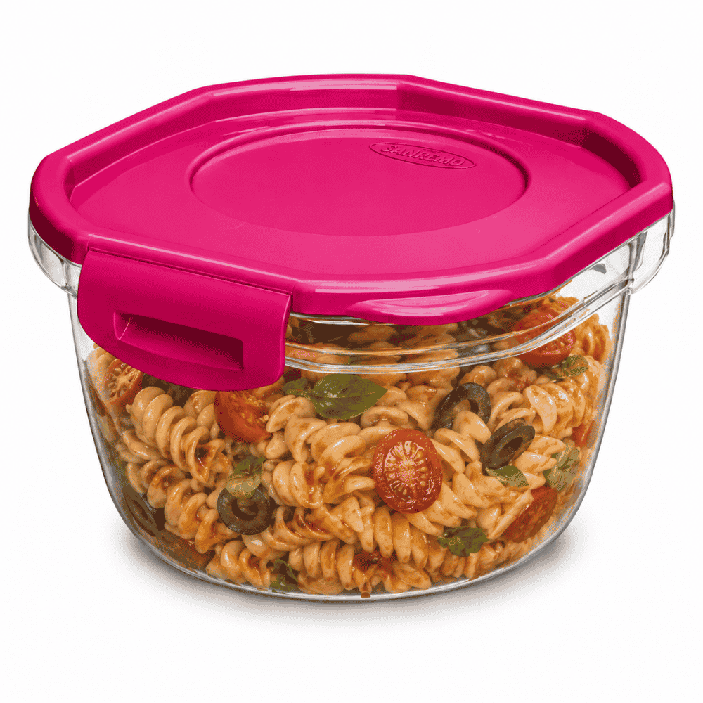 Pote Redondo Pequeno com Travas 450ml Nitron