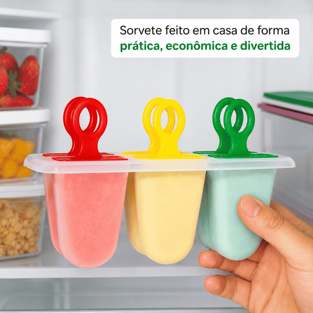 Forma Sorvete Tradicional Injetemp