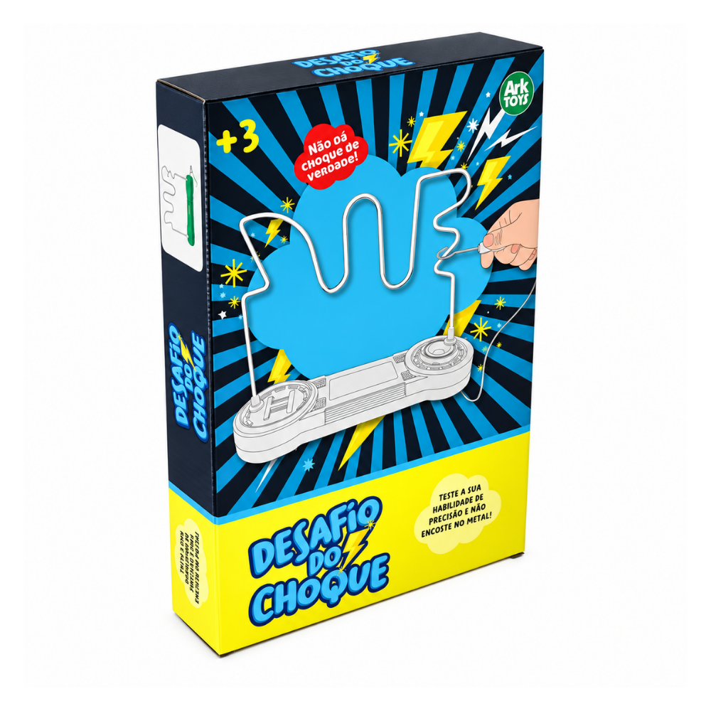 Jogo Desafio do Choque com Luz e Som Ark Toys