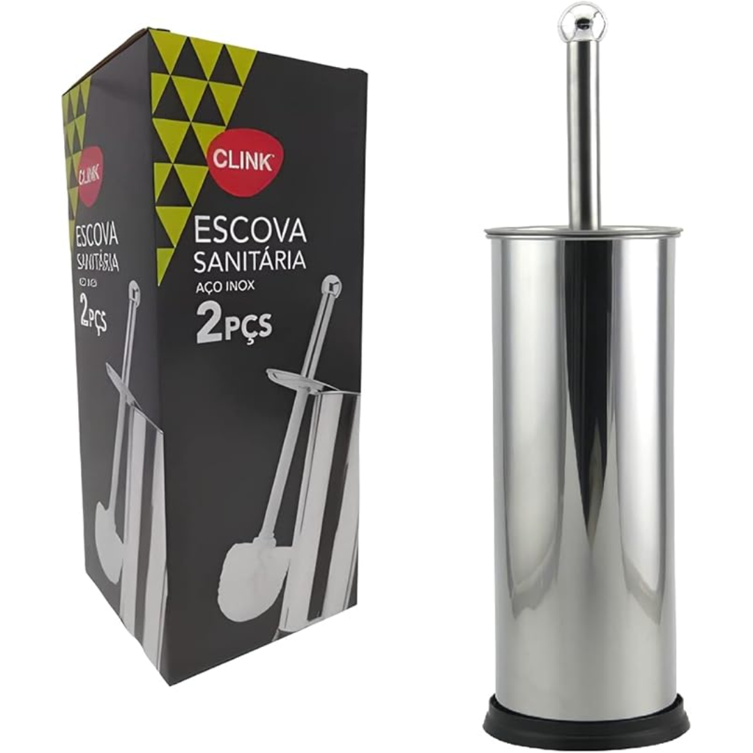 Escova Sanitária Com Base Aço Clink