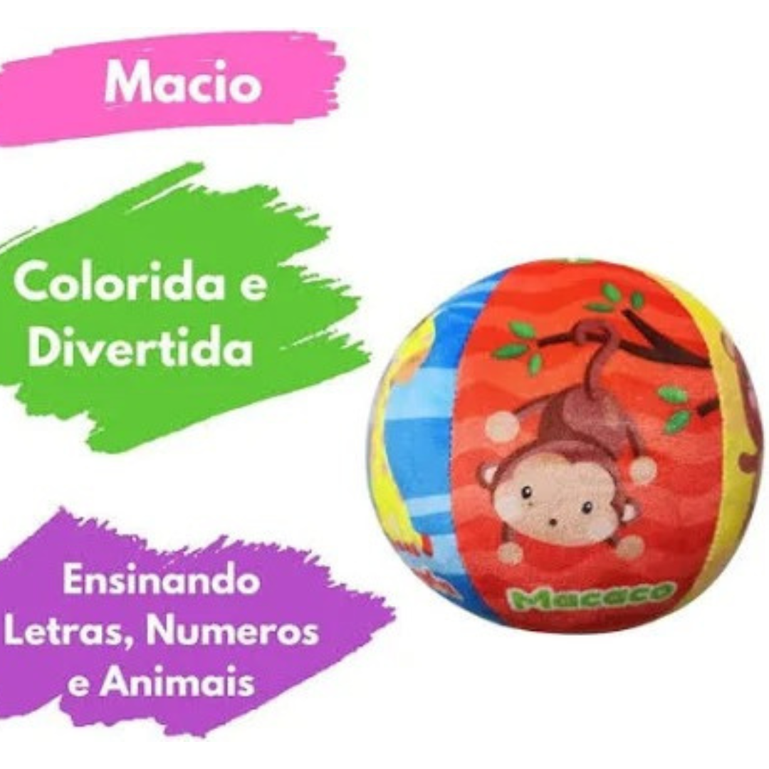 Bola Chocalho Baby Dmbrasil