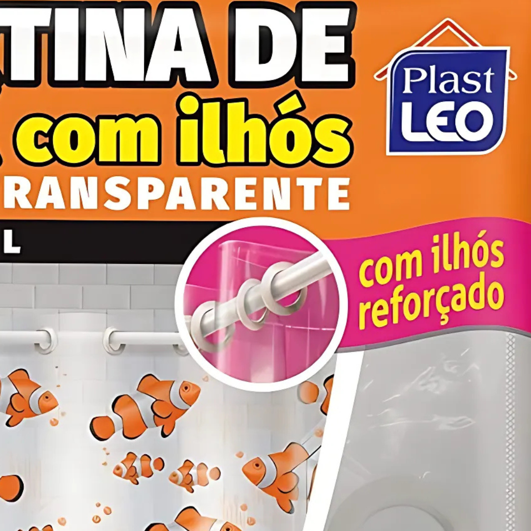 Cortina De Box C/Visor Ret Coral Plast-Leo