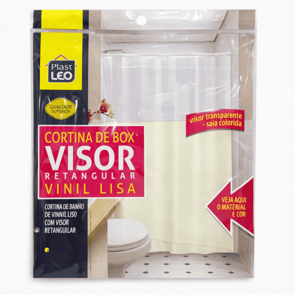 Cortina Box 1,35X2,00 Rt Bas Plast-Leo