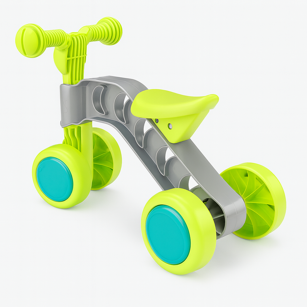 Toyciclo Verde Bicicleta Equilíbrio Roma