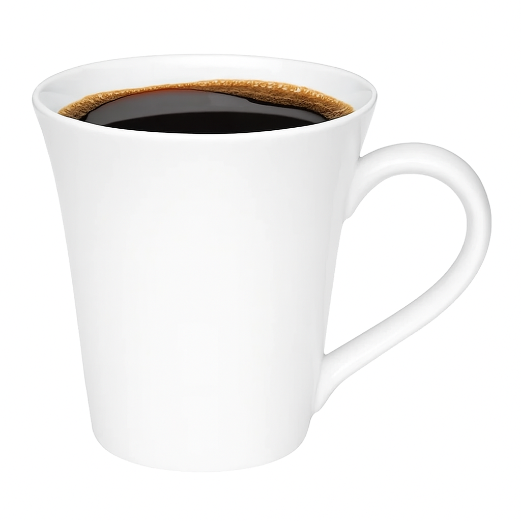 Caneca Tulipa 250Ml Branca Rr