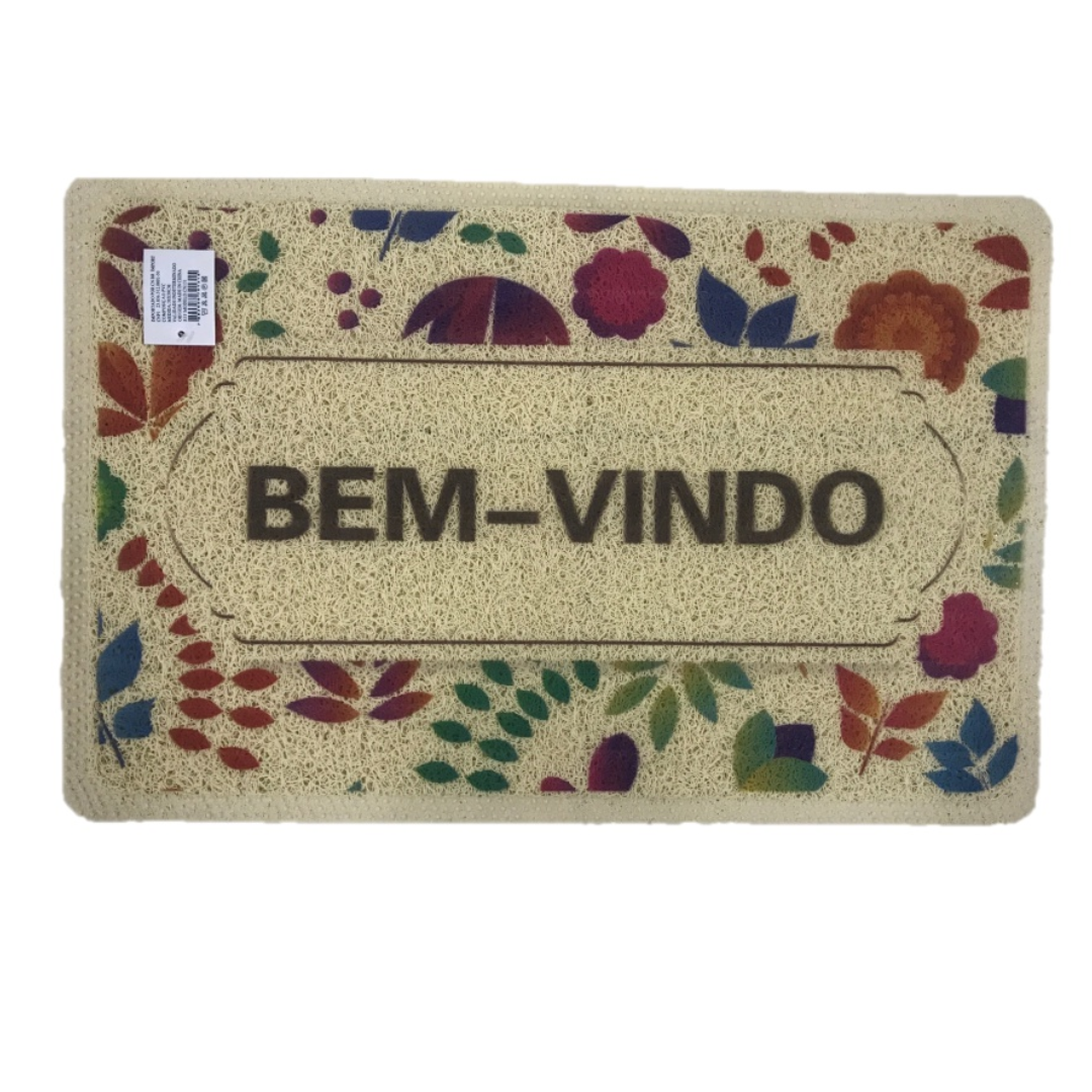 Tapete Pvc Bem-Vindo Cnbr