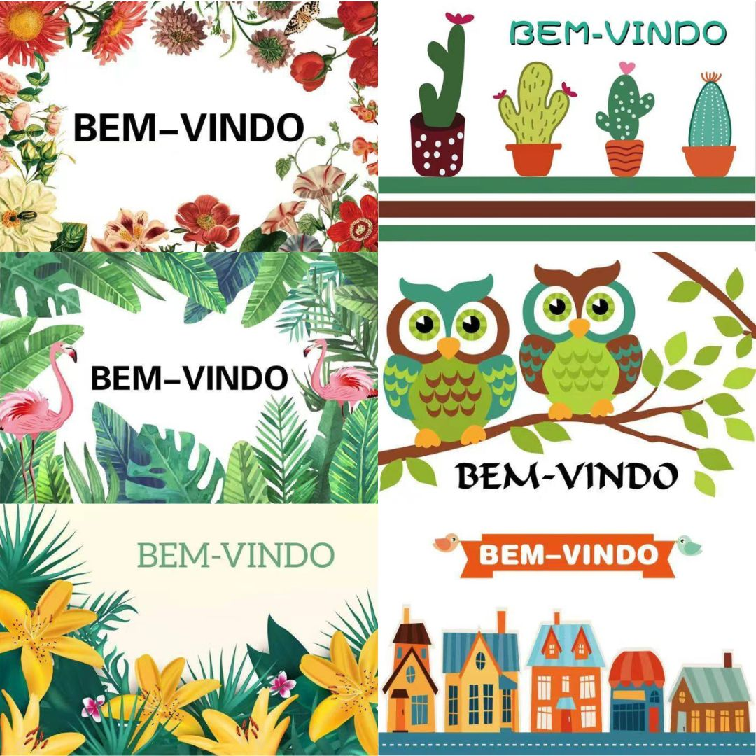 Tapete Pvc Bem-Vindo Cnbr